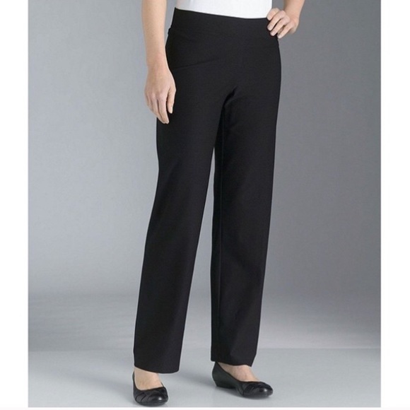Eileen Fisher Straight Leg Essentials Pants - Picture 2 of 2